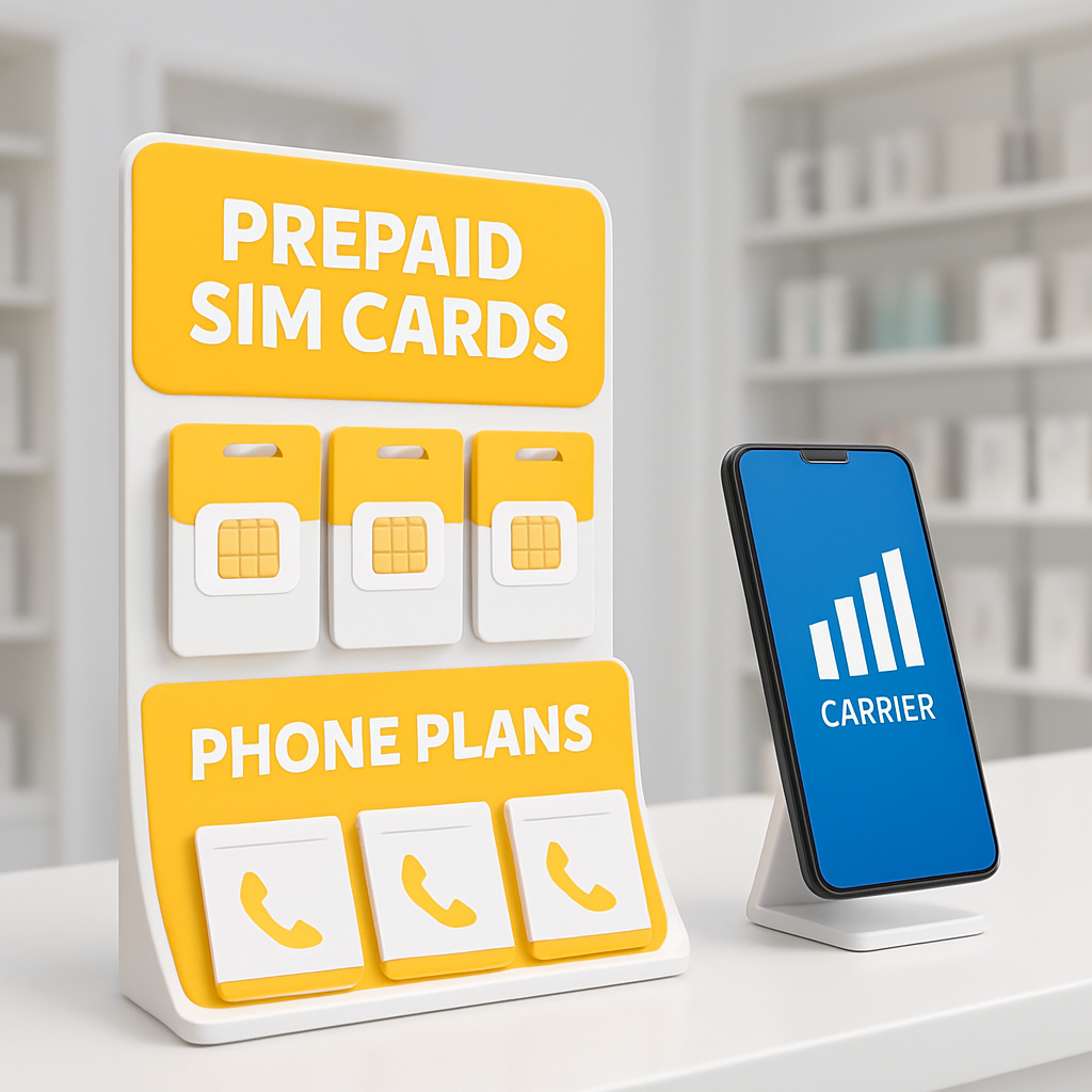 Prepaid phone plans and SIM activation at Charlotte Tech Repair