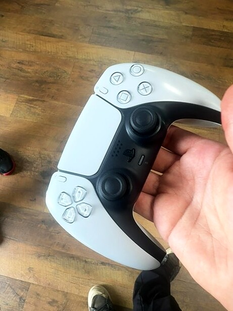 PS5 DualSense controller before repair