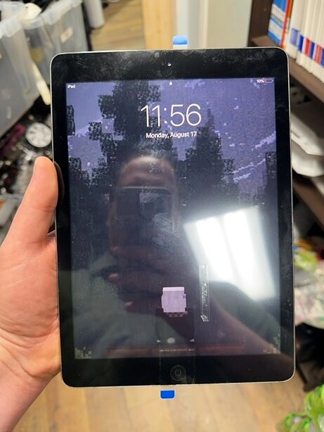 iPad 9.7-inch after screen repair