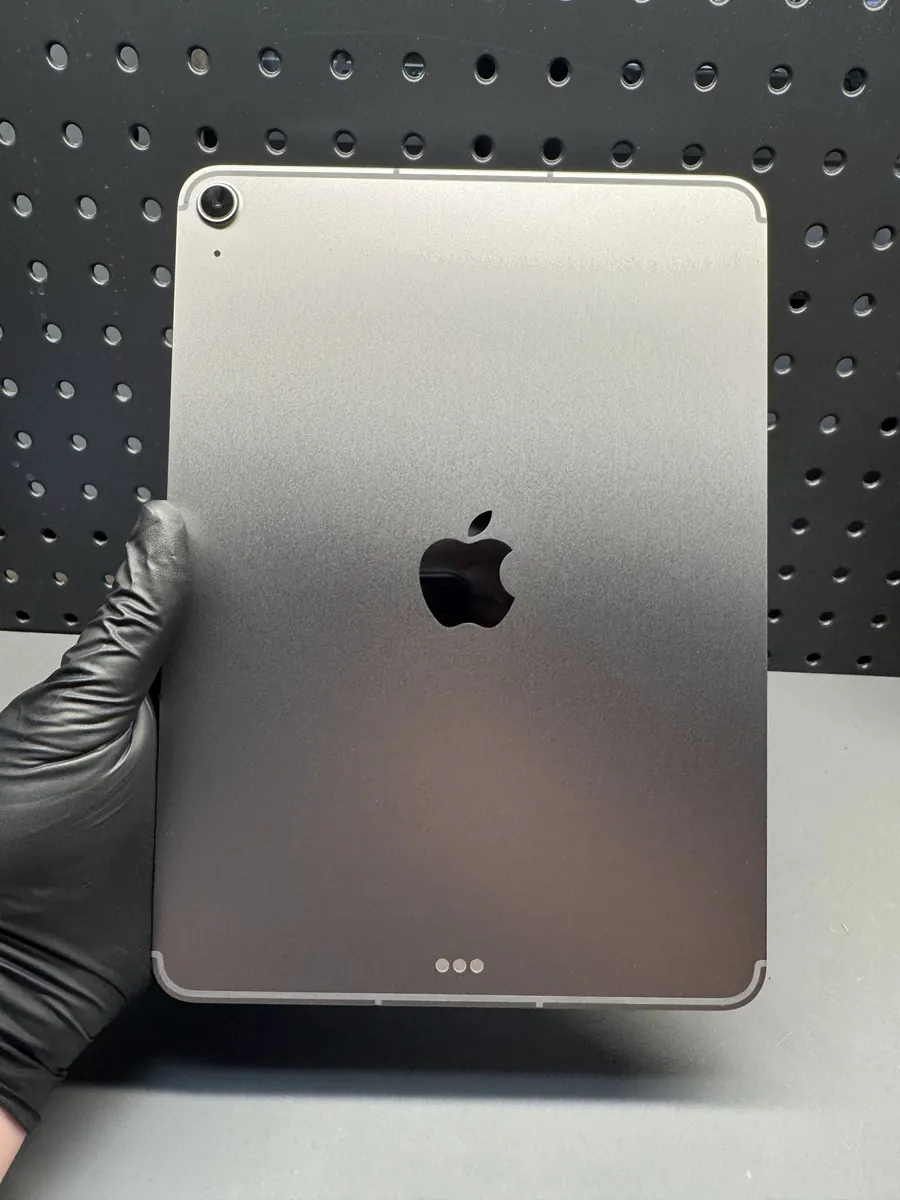 iPad Air, finished and tested before
