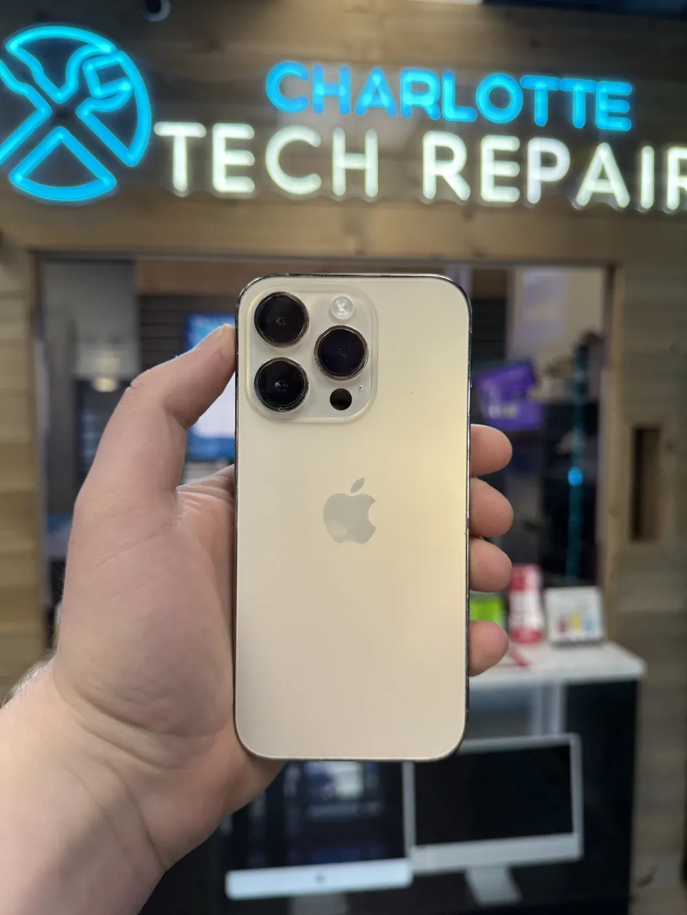 iPhone 14 Pro, ready for pickup after